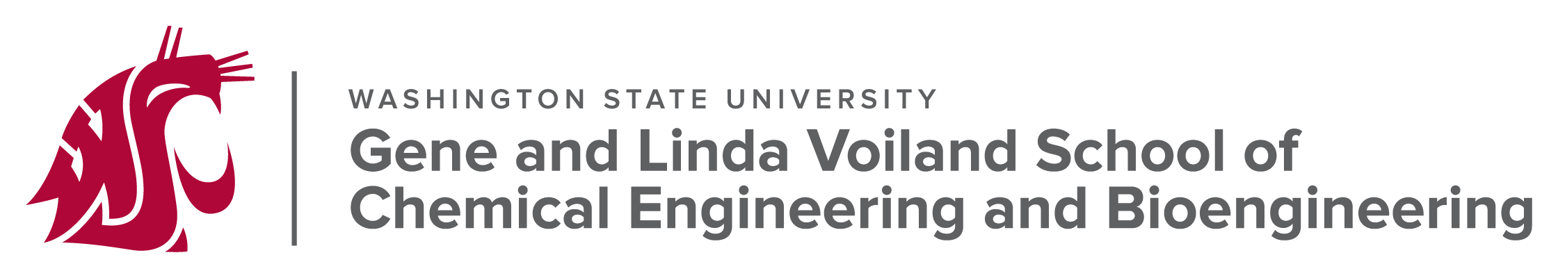 logo: The Gene and Linda Voiland School of Chemical Engineering and Bioengineering, Washington State University.