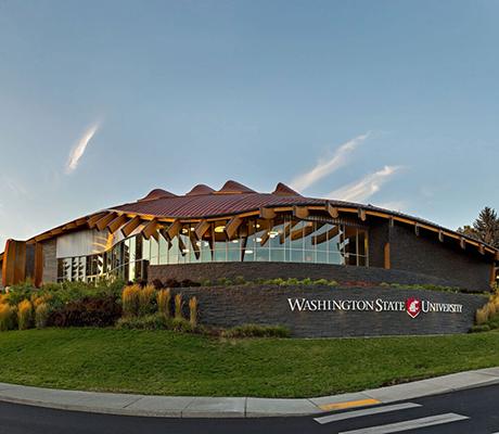 Exterior of the Elson S. Floyd Cultural Center at WSU Pullman